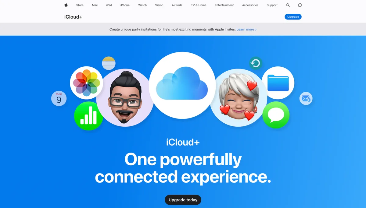 iCloud+ interface