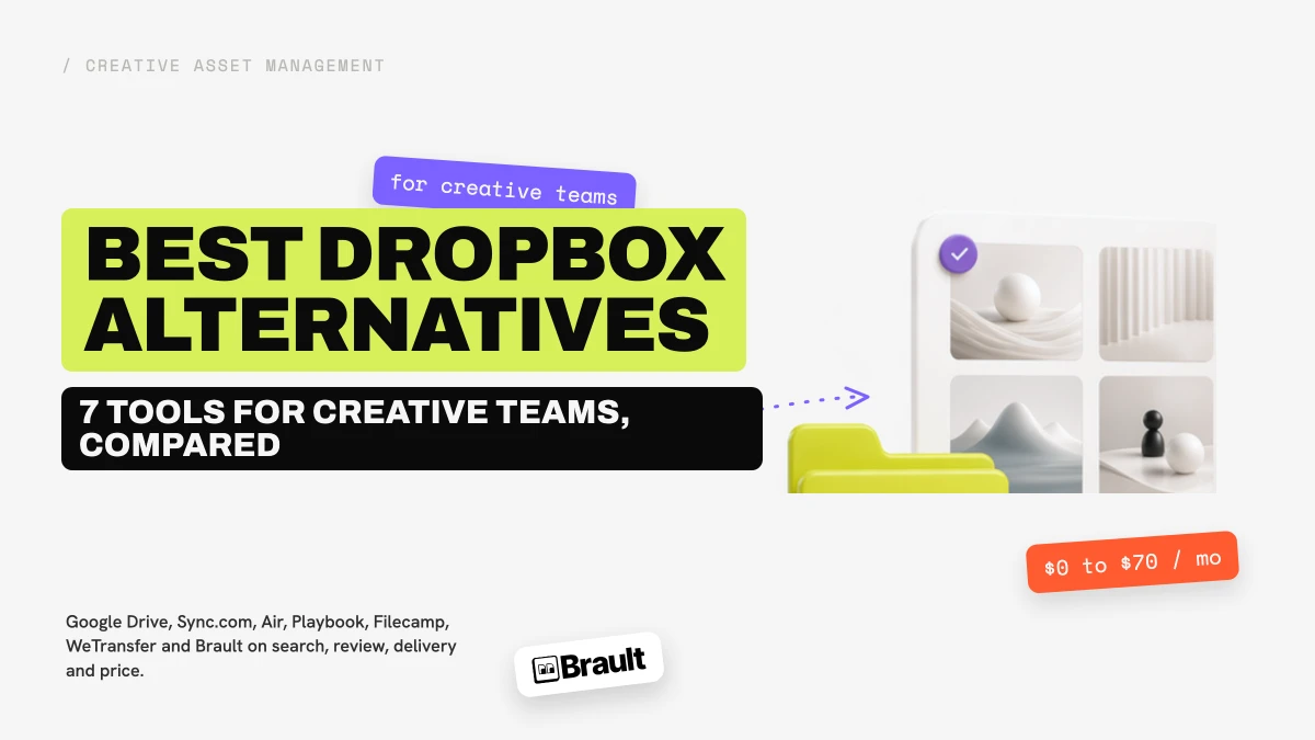Best Dropbox alternatives for creative teams in 2026 (7 tools compared)