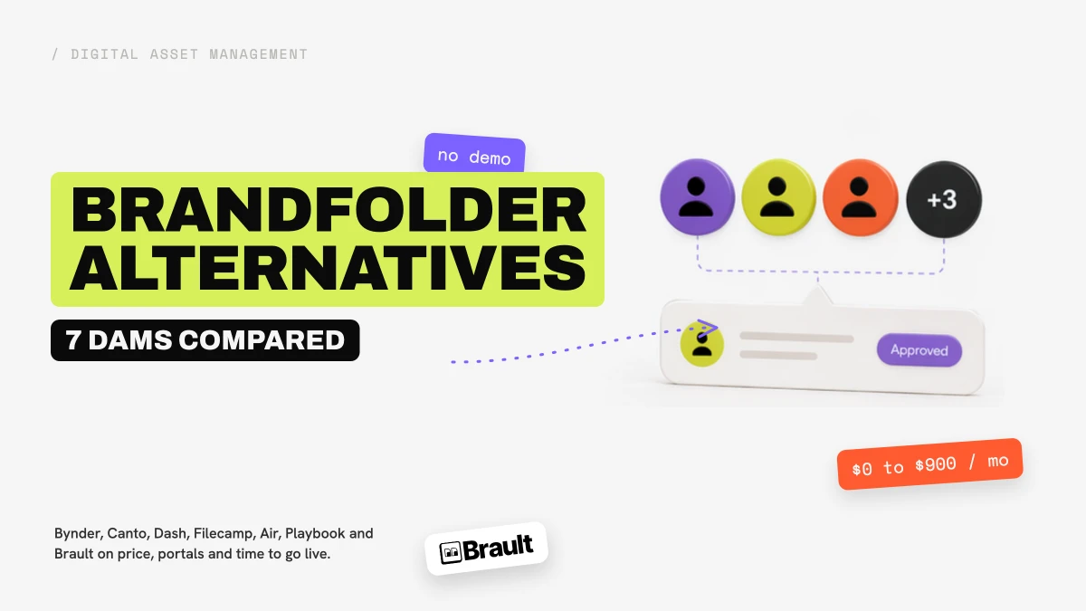 Best Brandfolder alternatives in 2026: 7 DAMs compared