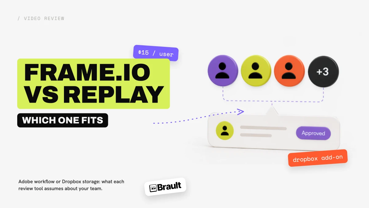 Frame.io vs Dropbox Replay in 2026: which one fits your team