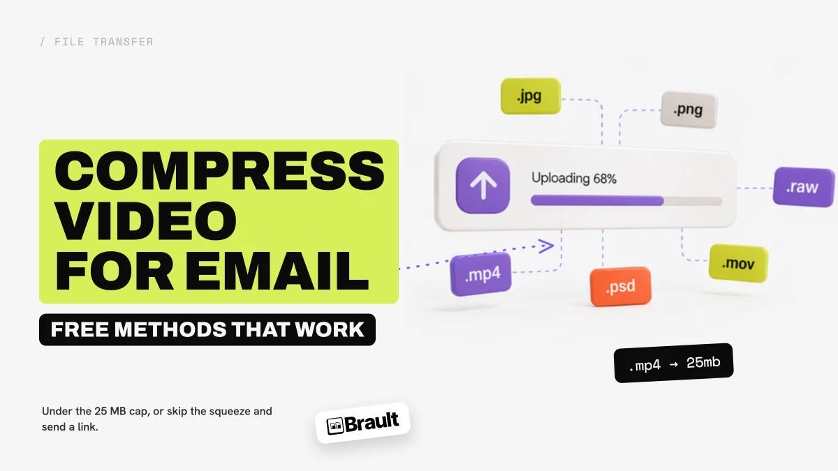 How to Compress Video for Email: Free Methods That Work