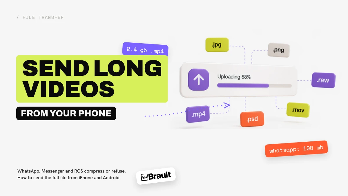 How to send long videos from your phone in 2026