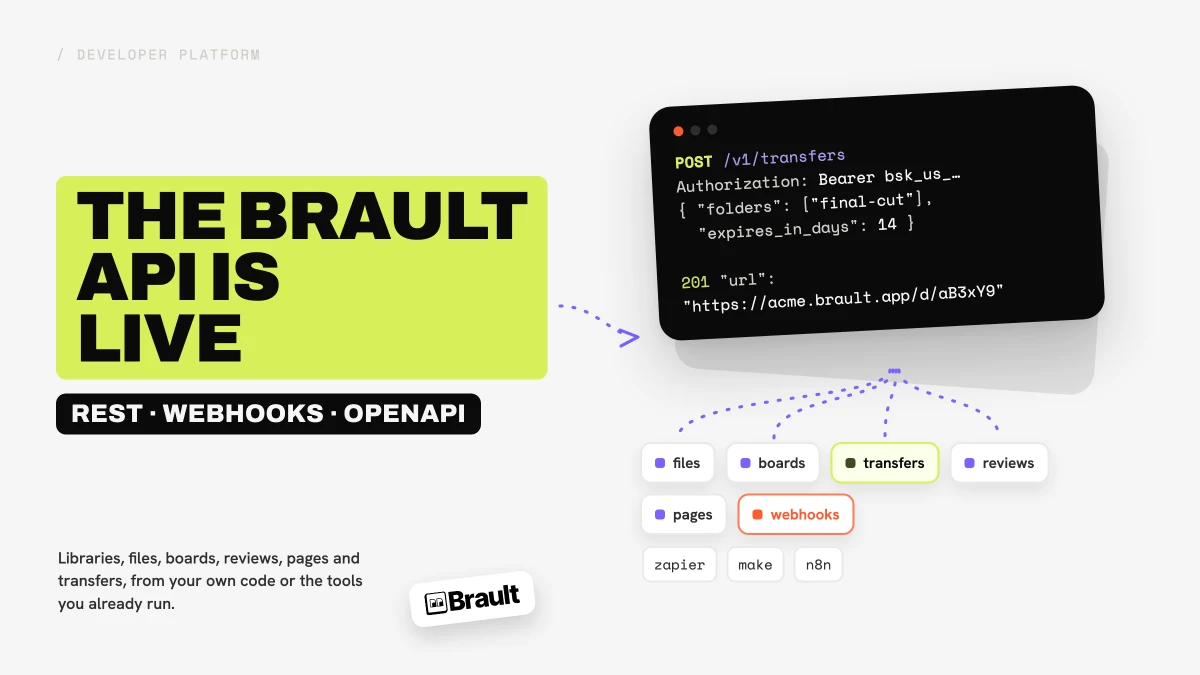 Introducing the Brault public API
